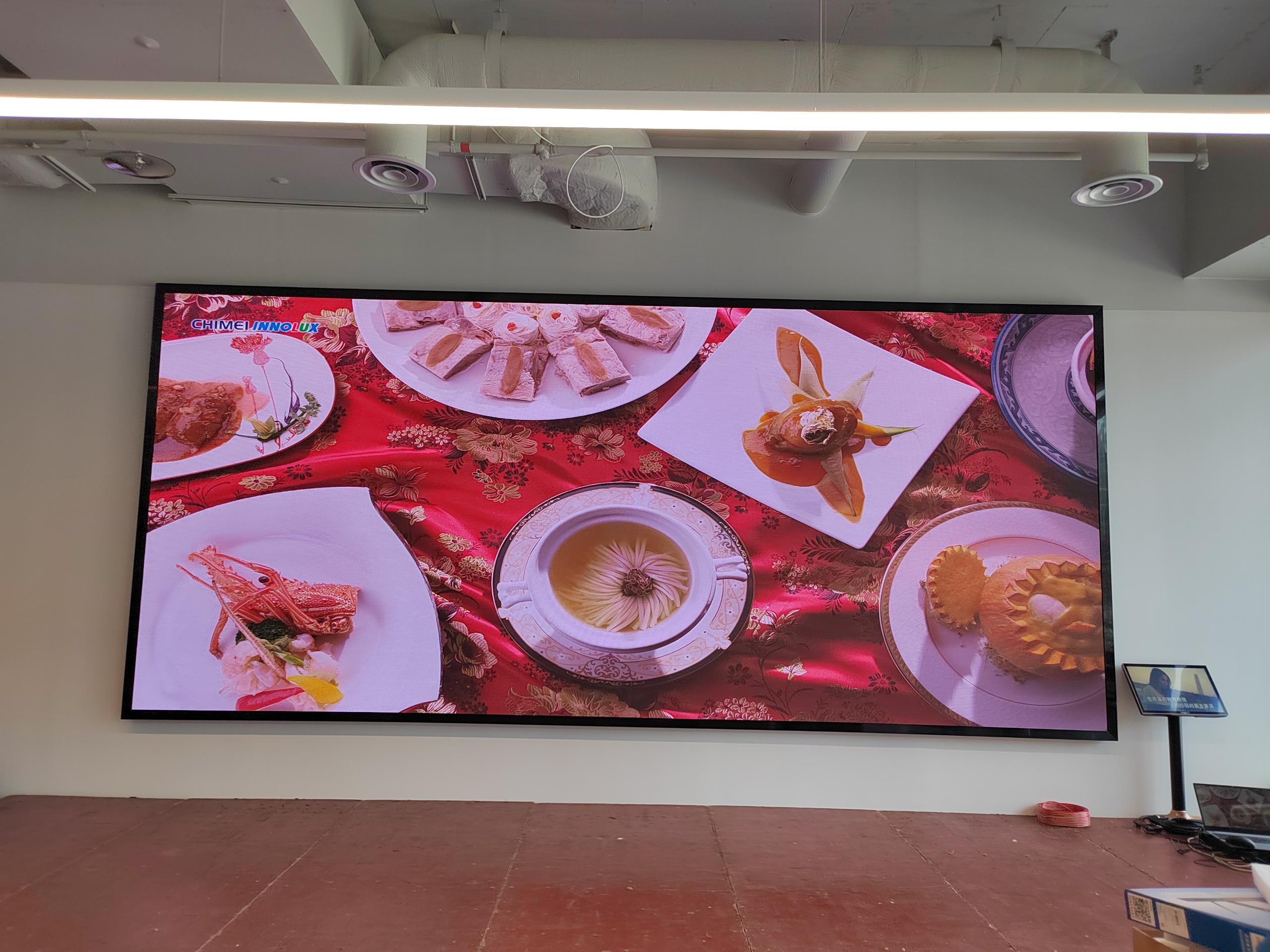 深圳南山展會(huì)展廳LED顯示屏P2.5高清顯示！